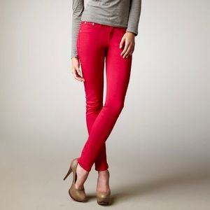 RAG & BONE Red Legging Jeans